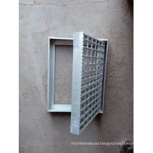 Hot DIP Galvanized Material Steel Grid Trench Drain Grating Cover for Construction